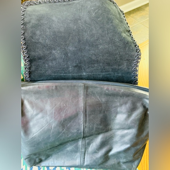 Linea DUART By Artigianato Italian Leather Messenger  Bag/Purse From Italy VTG - Picture 7 of 7